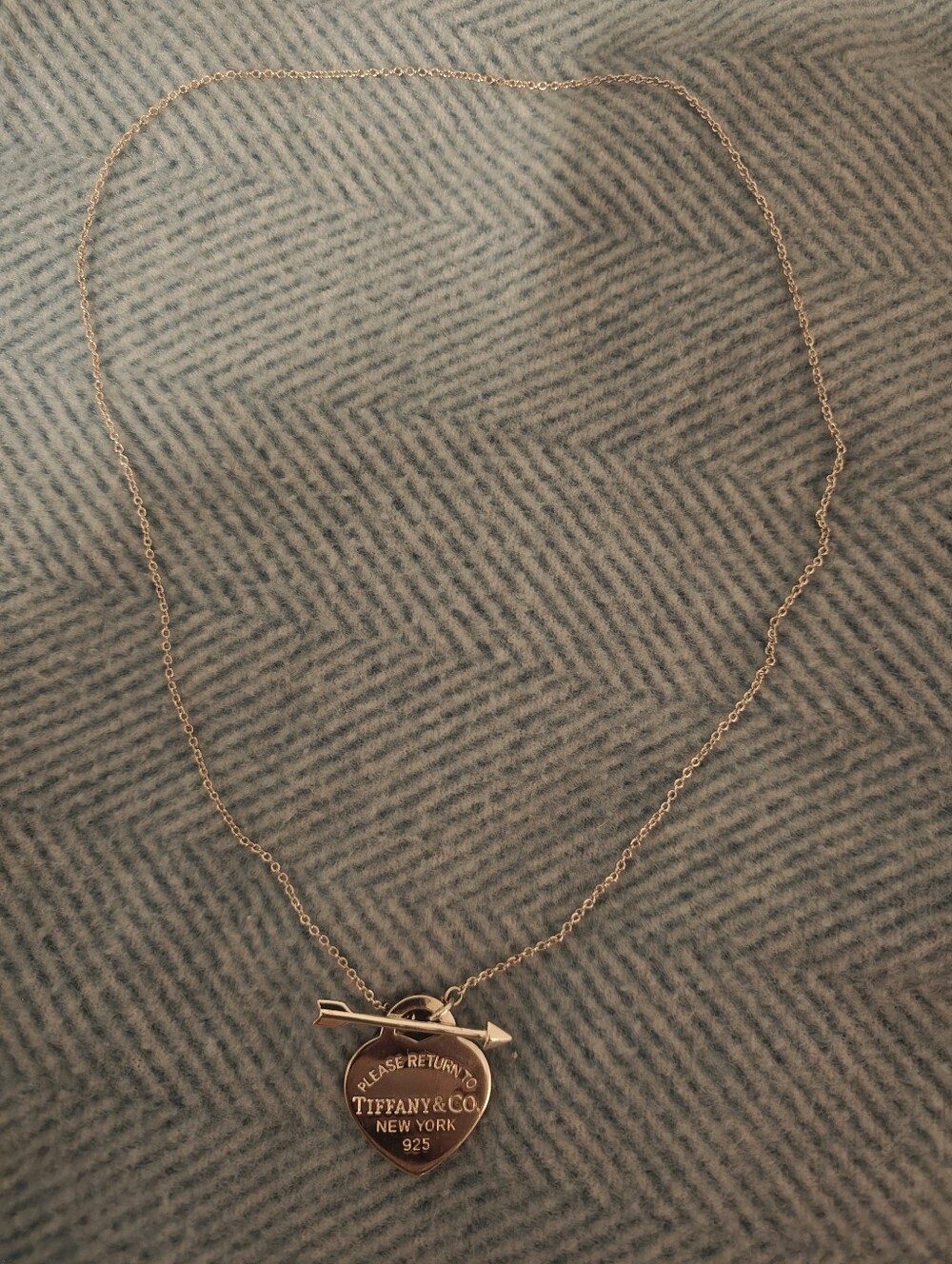 Tiffany Lovestruck Sterling Silver Necklace